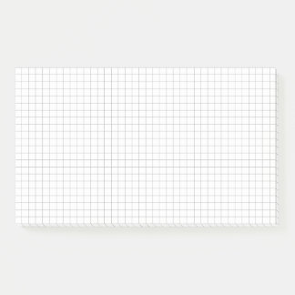 Beställnings- kvadrat härskad 10x6 som Posta-det Post-it Block