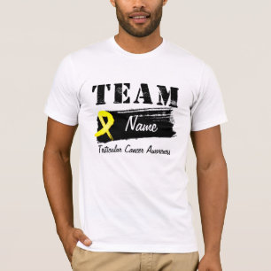 Beställnings- lagnamn - Testicular cancer Tee