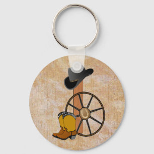 BESTÄLLNINGS- land westerna KeyChains Nyckelring