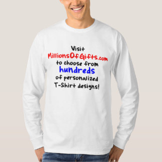 Beställnings- långärmadT-tröja T-shirt