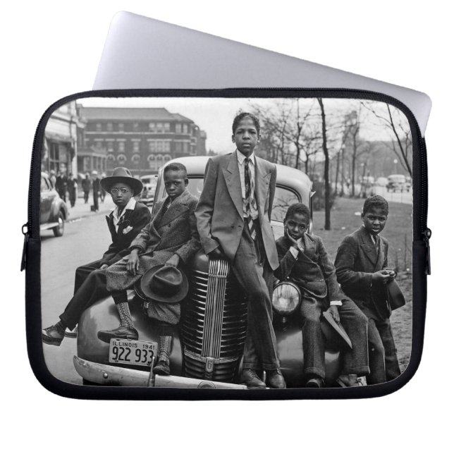 Beställnings- laptop sleeve (Framsidan)