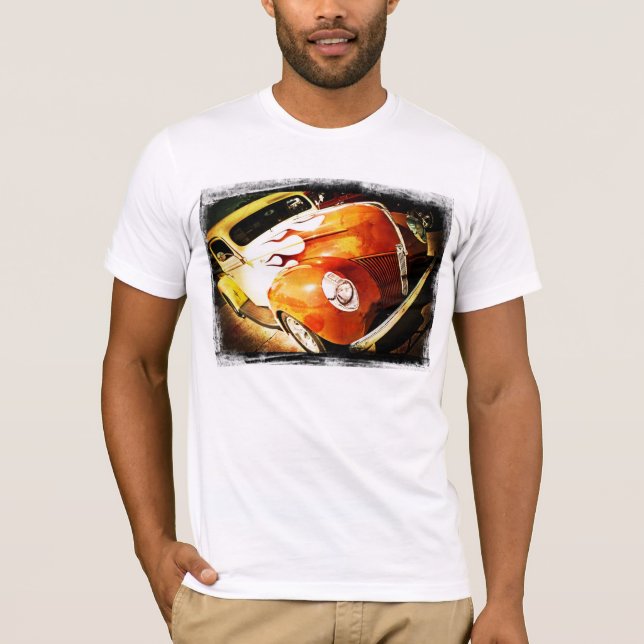 Beställnings- lastbilskjorta tee shirt (Framsida)