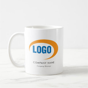 Beställnings- logotyp kaffemugg