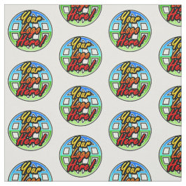 Beställnings- logotyptygPrinting som skrivs ut av Tyg