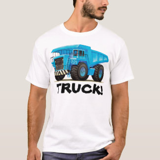 Beställnings- manar konstruktionslastbil tee shirt