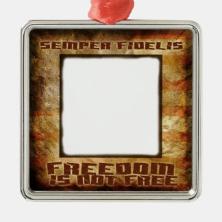 Beställnings- marin- prydnad julgransprydnad metall