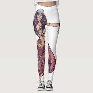 Beställnings- märkes- damasker leggings