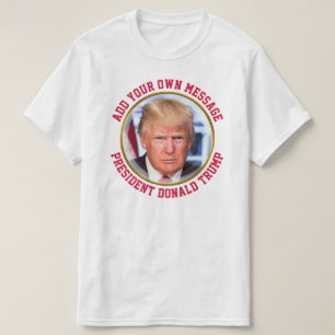 BESTÄLLNINGS- MEDDELANDEpresidentDonald Trump Tröja