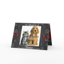 Beställnings- minnes- meddelandeTribute för hund