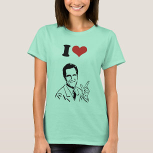 Beställnings- Mitt Romney T-shirt