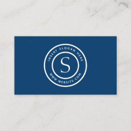 Beställnings- modern logotypprofessionell visitkort