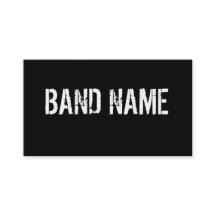 Beställnings- modernt svart- & vitmusikband