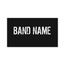 Beställnings- modernt svart- & vitmusikband