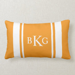 Beställnings- monogram- & för randmönster ora lumbarkudde