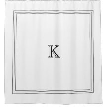 Beställnings- Monogram i den svartvita klassikern