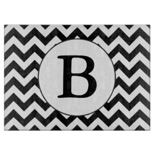Beställnings- Monogrammed stor svart sparredesign