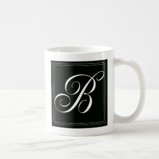 Beställnings- Monogrammugg - initialt B Kaffemugg