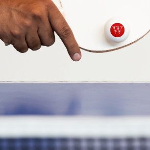 Beställnings- MonogramPingPong boll