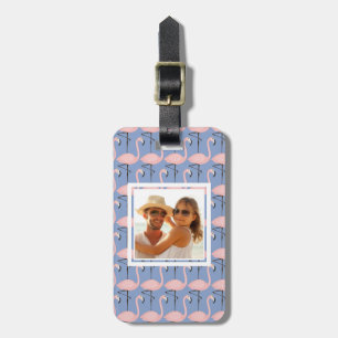 Beställnings- mönster för fotoanbudFlamingo Bagagebricka