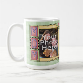 Beställnings- mors dagfotomugg mugg