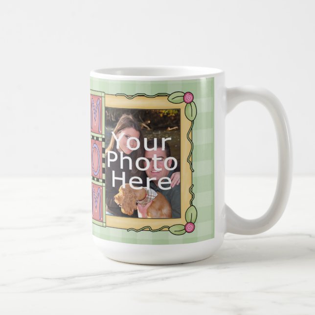 Beställnings- mors dagfotomugg mugg (Höger)