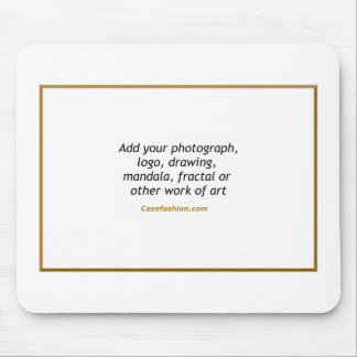 Beställnings- Mousepad med ditt konstverk Musmatta