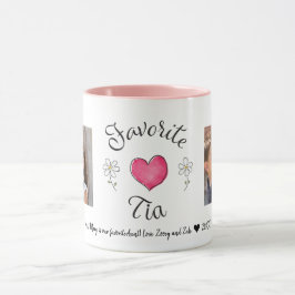 Beställnings- mugg för favorit- Tia 2 foto