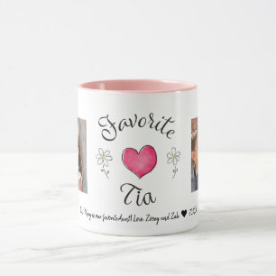 Beställnings- mugg för favorit- Tia 2 foto