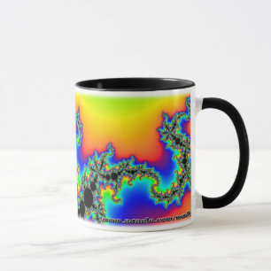 Beställnings- mugg för Fractal R~04