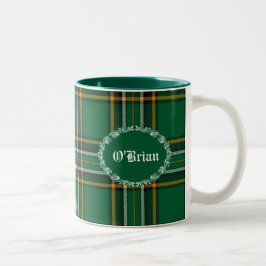 Beställnings- mugg för grön irländsk