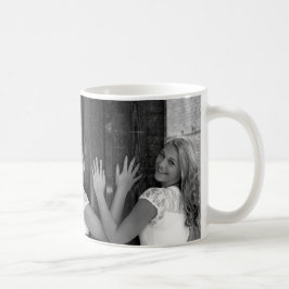 Beställnings- mugg för kaffe för vänskapfoto 11oz