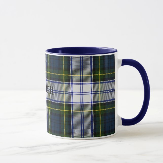 Beställnings- mugg för pläd för Tartan för (Höger)