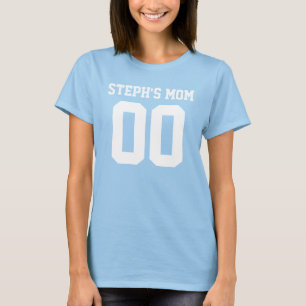 Beställnings- namn för damfotbollJersey personlig Tee Shirt