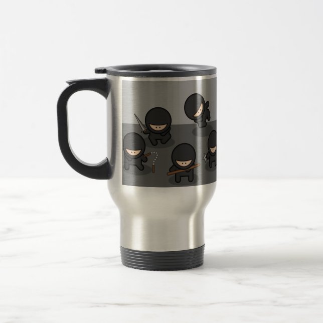 BESTÄLLNINGS- Ninjas travel mug Resemugg (Vänster)