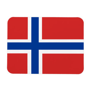 Beställnings- norsk magnet för flagga (Norske
