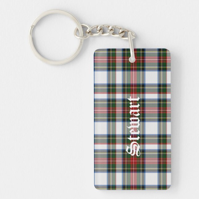 Beställnings- nyckelring för pläd för Tartan för (Framsidan)