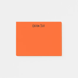 Beställnings- orange post-it block