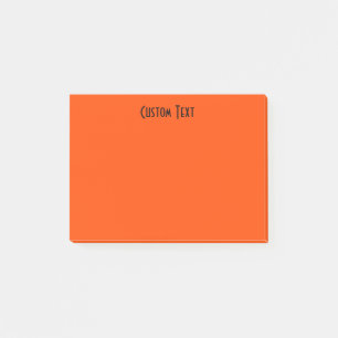 Beställnings- orange post-it block