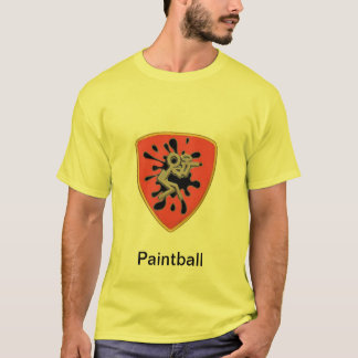 Beställnings- Paintballskjorta Tee
