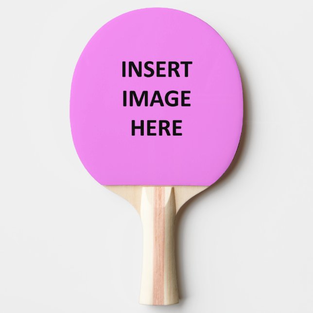 Beställnings- PingPong bordtennis paddlar mallen (Framsidan)