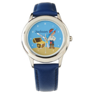 Beställnings- piratpojke armbandsur