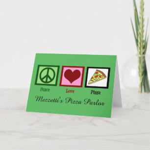 Beställnings- Pizzamottagningsrumjul Helgkort