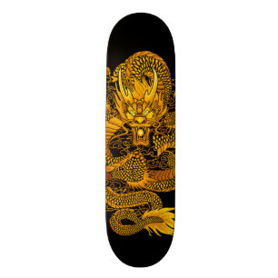 Beställnings- Pro däck för östligt guld- insla Mini Skateboard Bräda 18,7 Cm