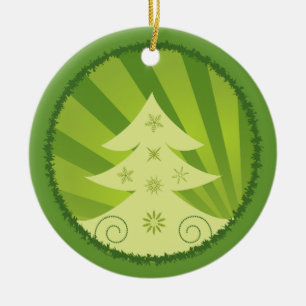 Beställnings- prydnad för god jul julgransprydnad keramik