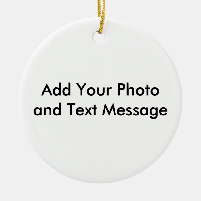 Beställnings- prydnad julgransprydnad keramik (Framsidan)