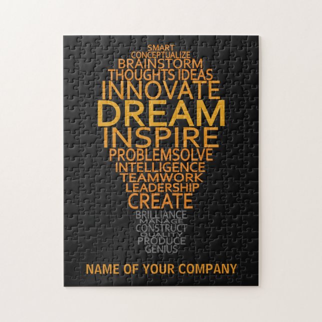 Beställnings- pussel för inspirera ljus kula (Vertikal)