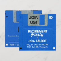 Beställnings- Retro inbjudan för