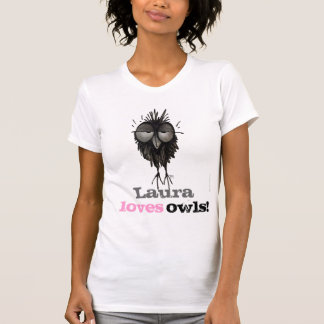 Beställnings- rolig ugglaälskare - kärlekugglor t shirt