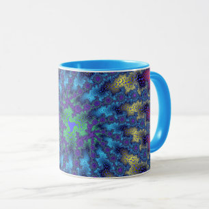 Beställnings- rosa mugg för Seafoam