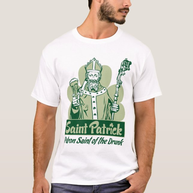Beställnings- saint patrick's dayT-tröja Tee (Framsida)